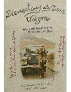 BOB Jersey lana reversible cuello redondo Bristol verde "Elemental querido Watson" vista frontal" 2