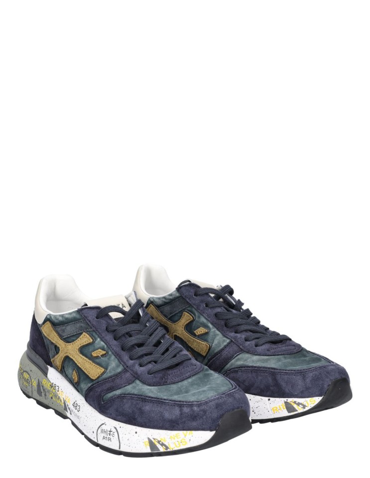 premiata mick azul 8435 en Almirante Seis Madrid y egomadrid.com  vista lateral limpia