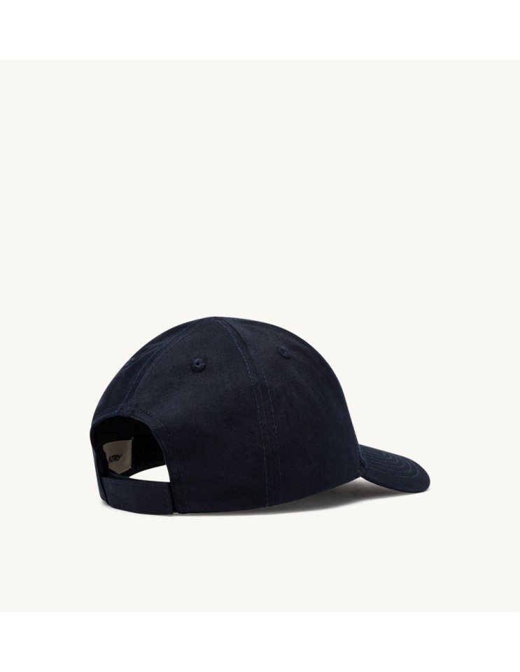 Autry gorra azul con logo bordado unisex parte trasera