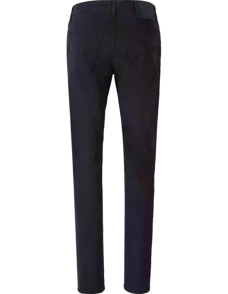 Jacob Cohën Vaquero Bard gabardina elástica azul marino vista trasera