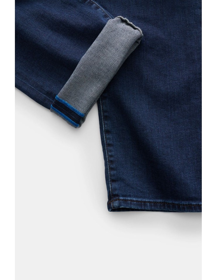 Jacob Cohën Jeans Bard lavado oscuro edición especial F1 detalle bajo