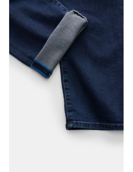 Jacob Cohën Jeans Bard lavado oscuro edición especial F1 detalle bajo