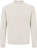 Zanone - Slowear jersey lupo rag cuello chimenea banco roto
