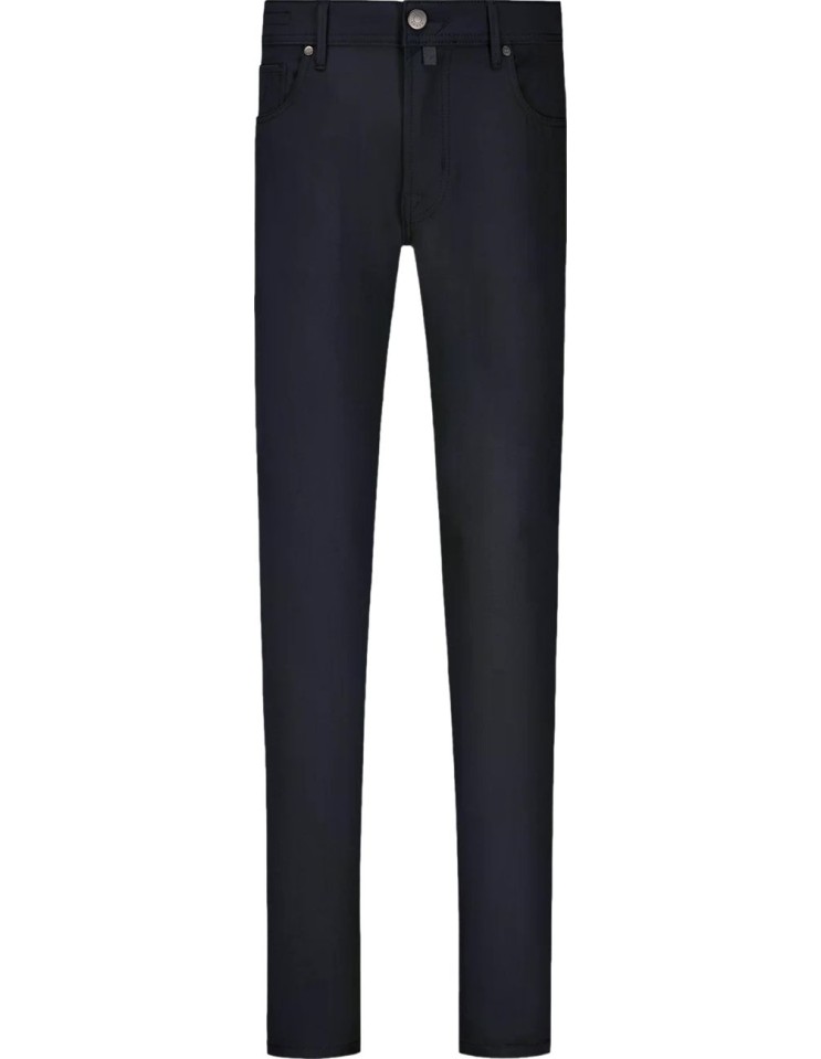 Jacob Cohën pantalón Bard en tejido técnico azul marino vista frontal