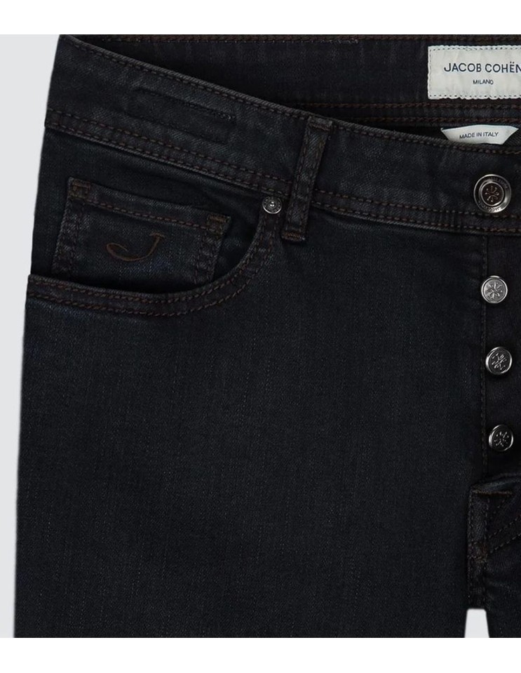 JACOB COHËN Vaquero Bard elástico blue-black | Almirante Seis Madrid