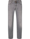 Jacob Cohën Jeans Bard gris lavado claro pespuntes moka