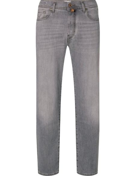 Jacob Cohën Jeans Bard gris lavado claro pespuntes moka en nuestra tienda oficial Almirante seis en Madrid