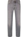 Jacob Cohën Jeans Bard gris lavado claro pespuntes moka en nuestra tienda oficial Almirante seis en Madrid