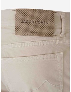 Jacob Cohën Bard gabardina algodón elástica blanco | Ego Madrid 2