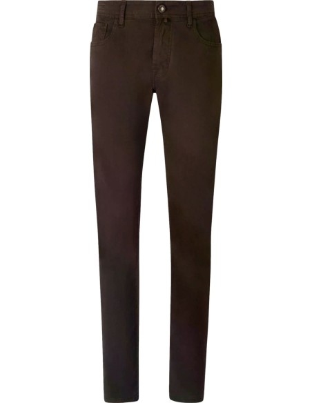 Almirante Seis Jacob Cohën Vaquero Bard gabardina elástica marrón vista frontal