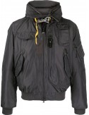 PARAJUMPERS Gobi Bomber gris oscuro Masterpiece con capucha
