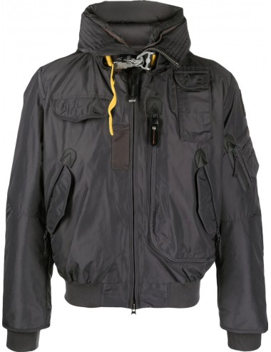 Ego Madrid cazadora PARAJUMPERS Masterpiece Bomber Gobi gris phantom MA01 vista frontal
