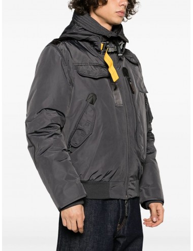 Ego Madrid cazadora PARAJUMPERS Masterpiece Bomber Gobi gris phantom MA01 vista frontal 2