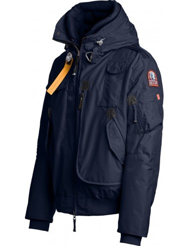 Ego Madrid cazadora PARAJUMPERS Masterpiece Bomber Gobi azul MA01 vista frontal 2
