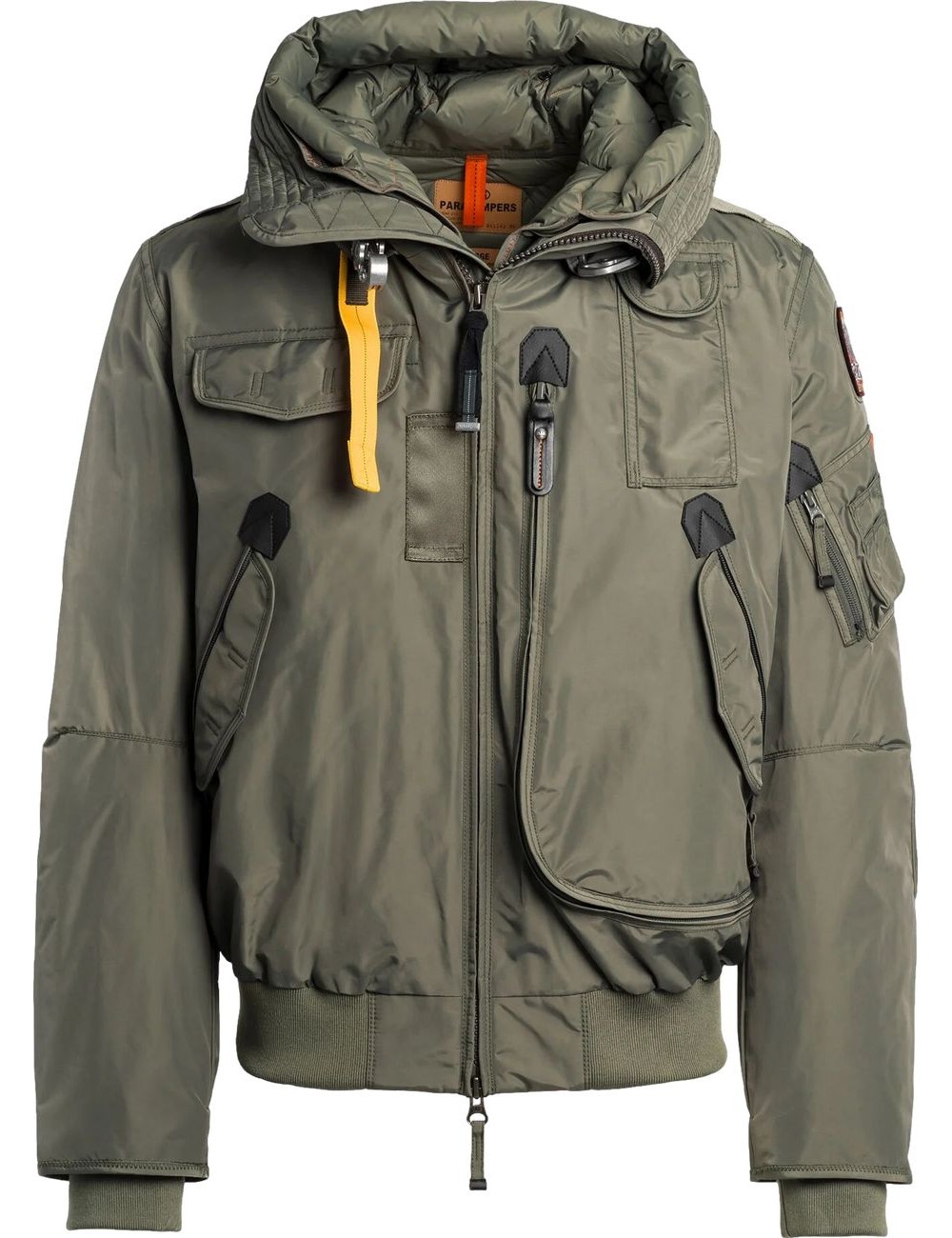Ego Madrid cazadora PARAJUMPERS Masterpiece Bomber Gobi verde MA01 vista frontal
