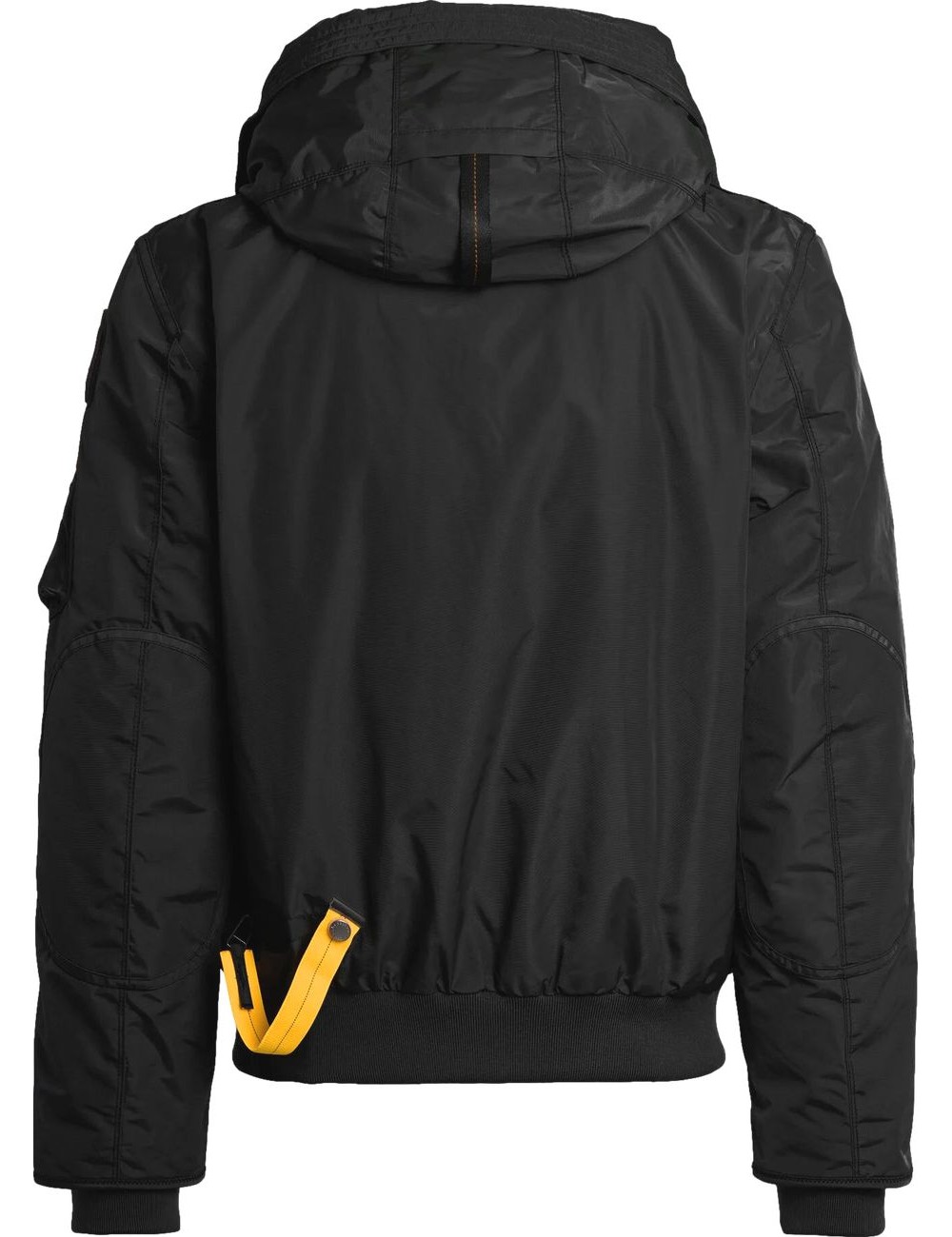 Ego Madrid cazadora PARAJUMPERS Masterpiece Bomber Gobi negro MA01 vista espada con capucha