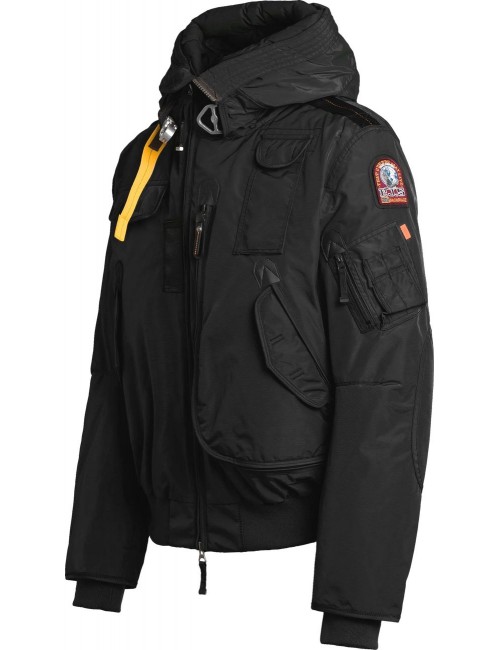 Ego Madrid cazadora PARAJUMPERS Masterpiece Bomber Gobi azul MA01 vista latetal