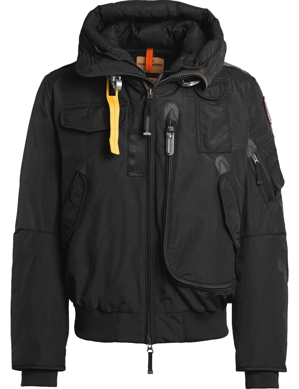 Ego Madrid cazadora PARAJUMPERS Masterpiece Bomber Gobi negro MA01 vista frontal