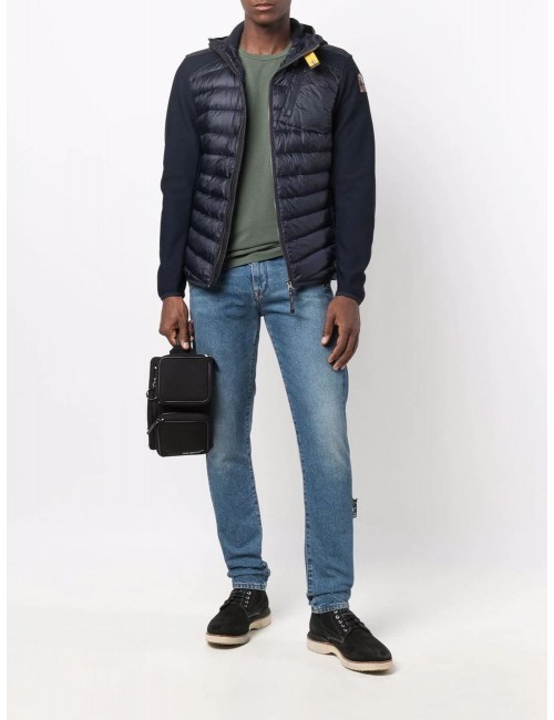 PARAJUMPERS Cazadora con capucha Nolan Hybrid navy
