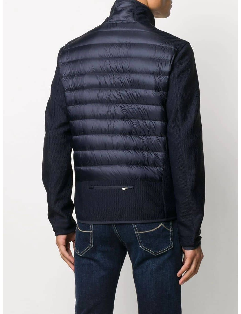 PARAJUMPERS JAYDEN Hybrid blue navy vista espalda