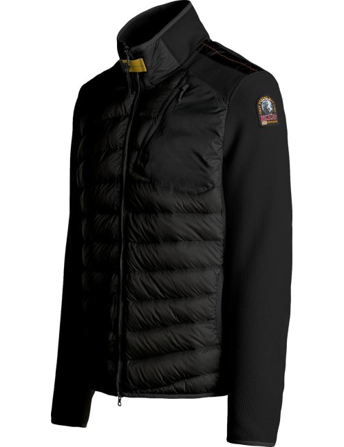 PARAJUMPERS JAYDEN hybrid negro vista lateral en Ego Madrid tienda multimarcahombre oficial