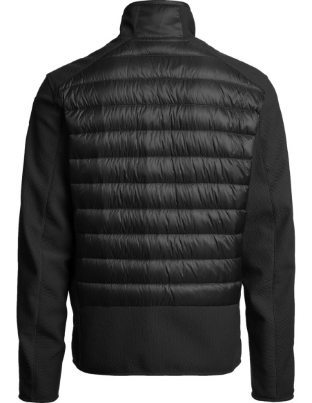 PARAJUMPERS cazadora hombre JAYDEN hybrid negro vista espada en Ego Madrid tienda multimarca oficial