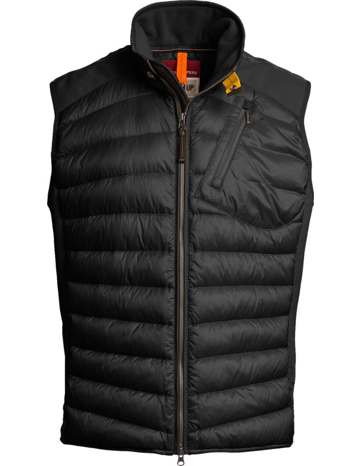 Parajumpers chaleco Hybrid Zavier negro vista frontal