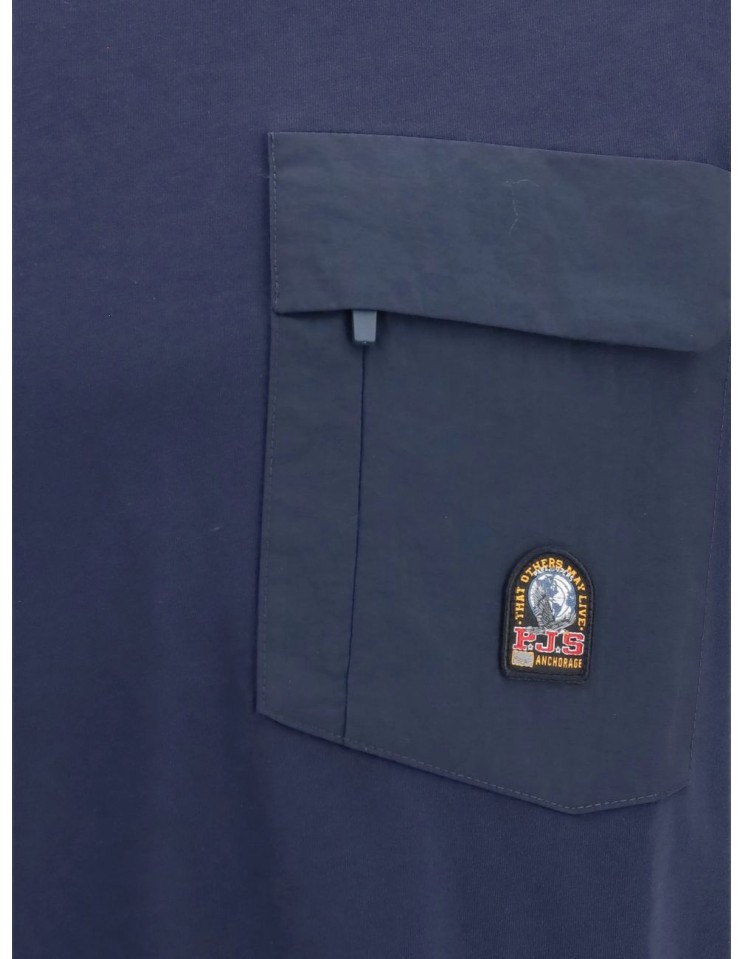 Parajumpers camiseta manga corta Mojave 2.0 color blue navy espalda