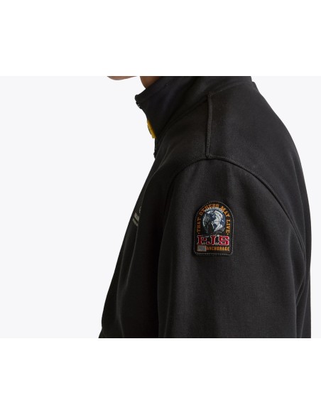 Ego Madrid Sudadera Parajumpers Thurn negro detalle parche