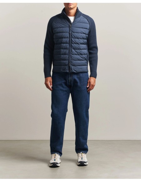 Cardigan híbrido de Parajumpers Olmo en color azul