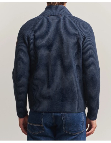 Cardigan híbrido de Parajumpers Olmo en color azul