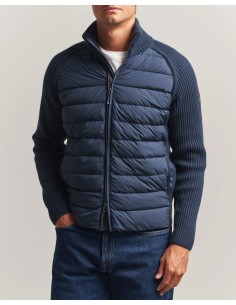 Cardigan híbrido de Parajumpers Olmo en color azul 2