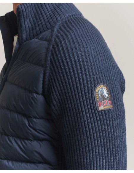 Cardigan híbrido de Parajumpers Olmo en color azul