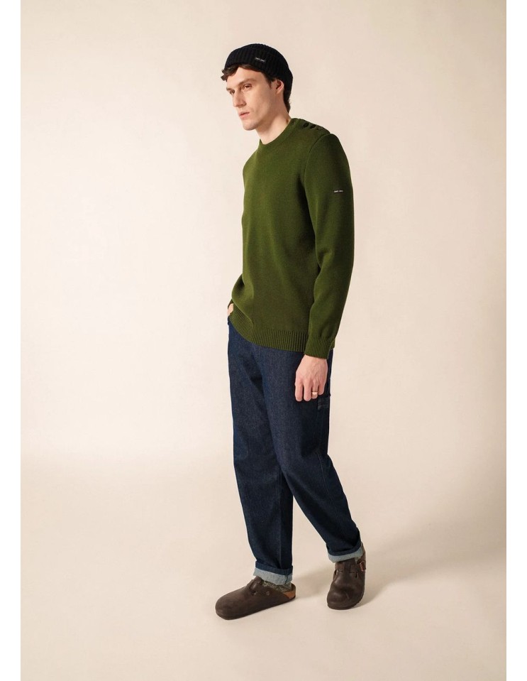 Saint James jersey marinero Cancale verde land