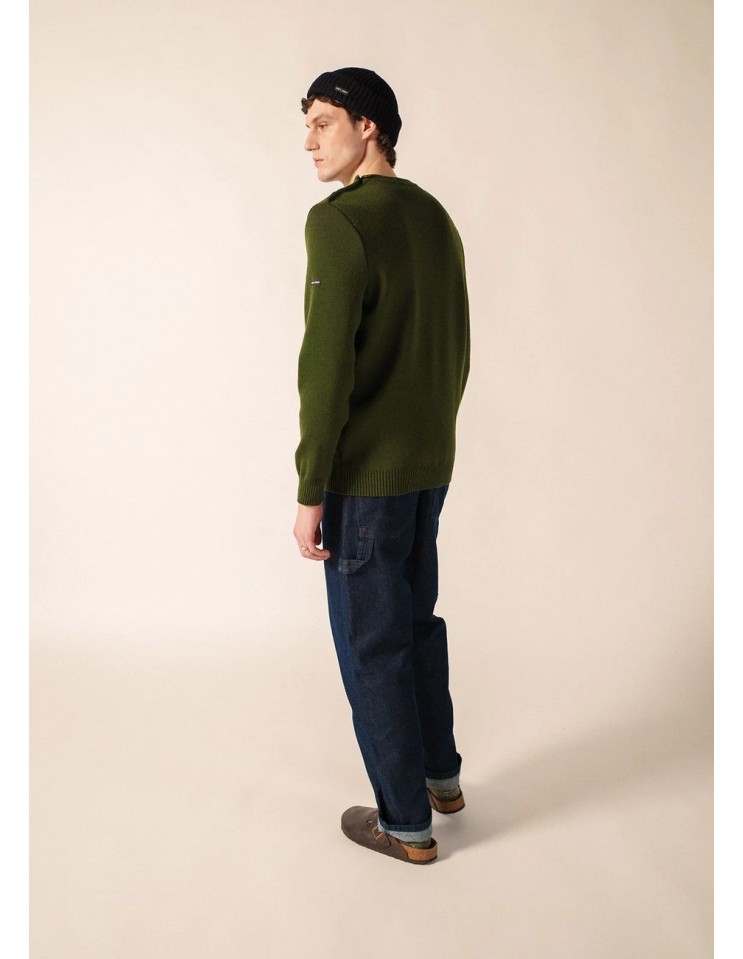 Saint James jersey marinero Cancale verde land