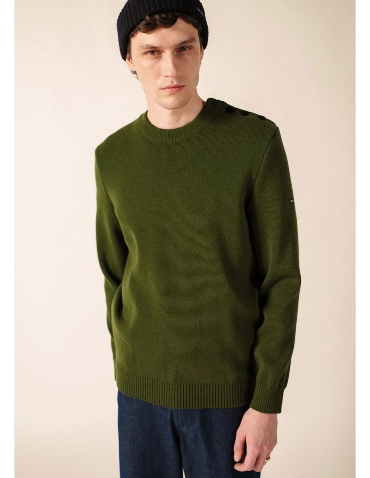 Saint James jersey marinero Cancale verde land