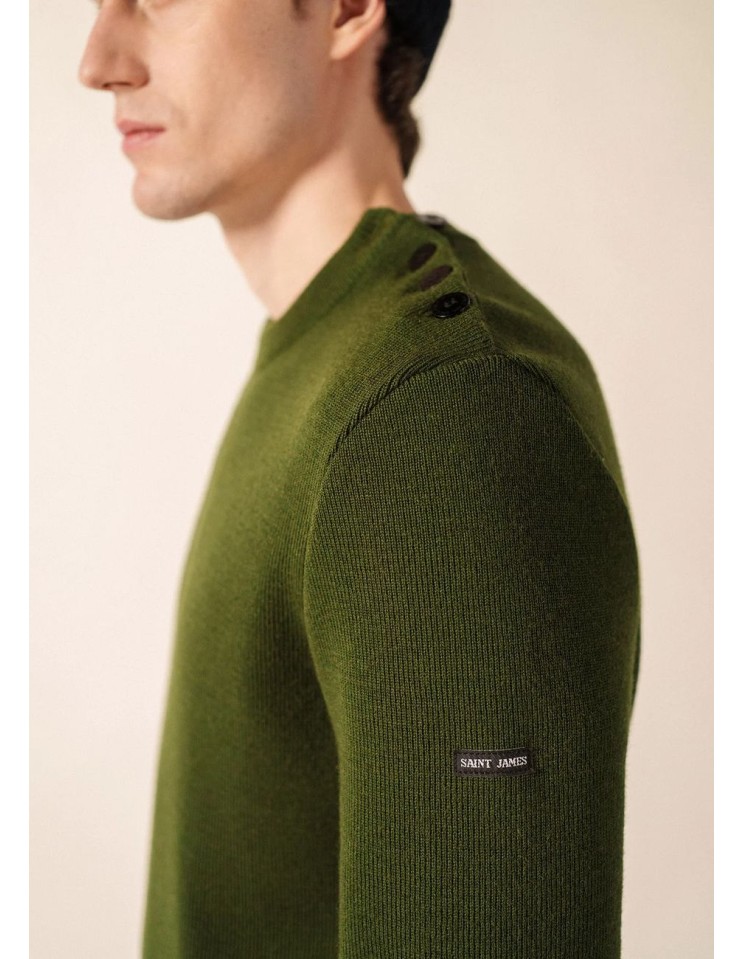 Saint James jersey marinero Cancale verde land