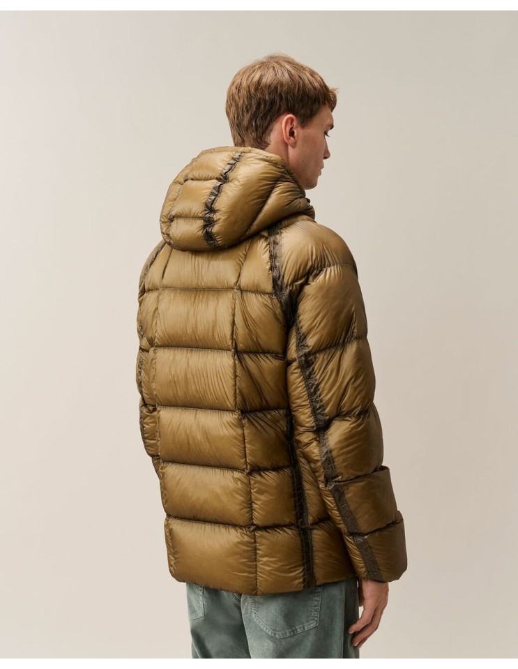 Ego Madrid C.P. Company plumas D.D. Shell con capucha beige Ermine