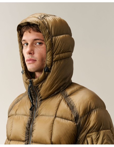 Ego Madrid C.P. Company plumas D.D. Shell con capucha beige Ermine