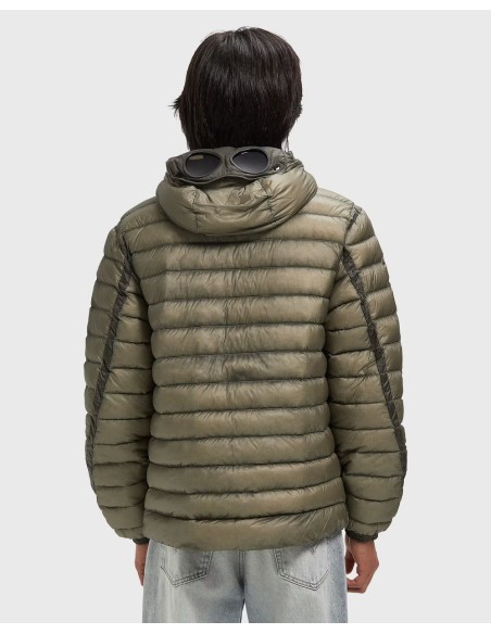 C.P. COMPANY Chaqueta de plumón DD SHELL color verde Fallen Rock