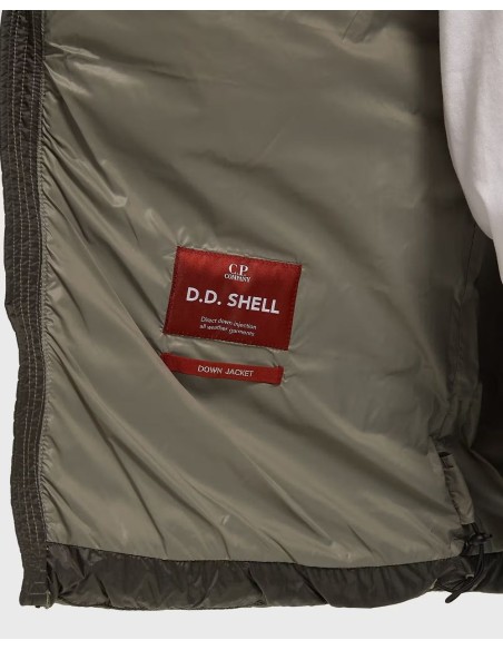 C.P. COMPANY Chaqueta de plumón DD SHELL color verde Fallen Rock