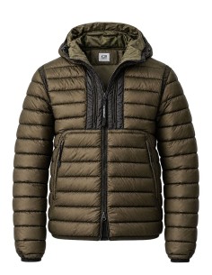 C.P. COMPANY Chaqueta de plumón DD SHELL color verde hiedra en Ego Madrid