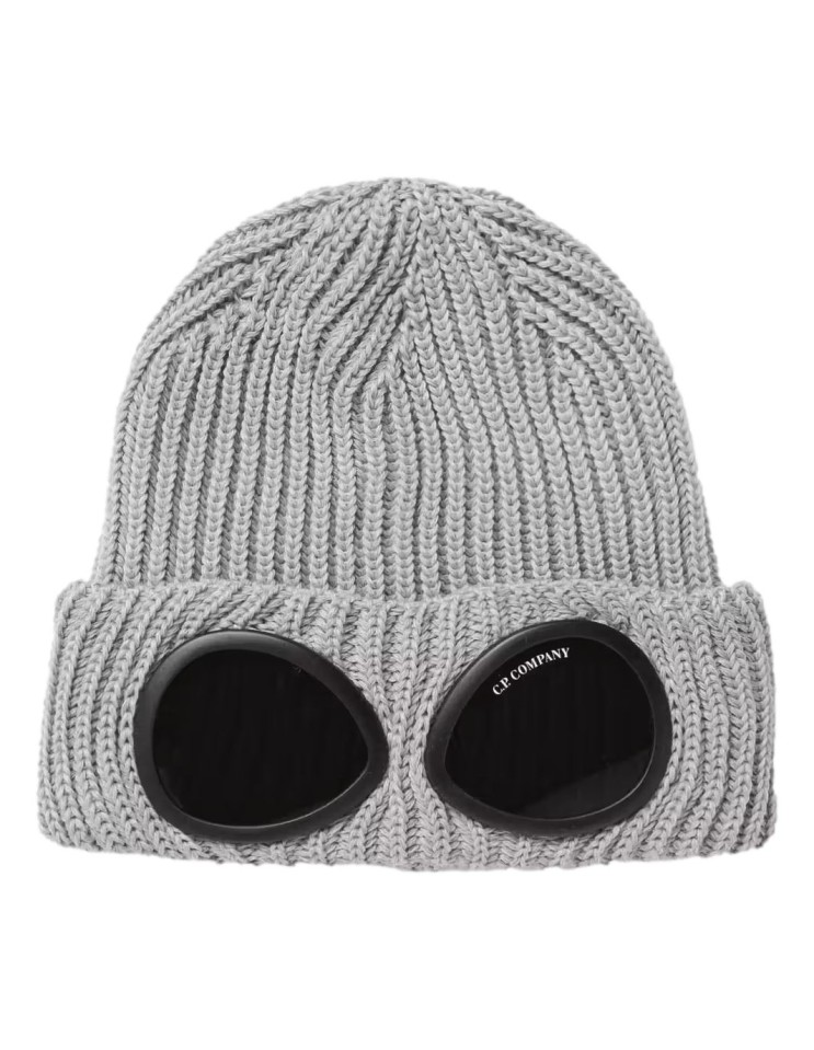 EGO MADRID C.P. COMPANY GORRO DE LANA MERINO GRIS MELANGE