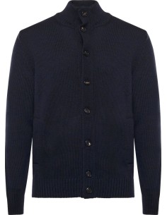 Zanone-Slowear cardigan Chioto lana azul | Almirante Seis Madrid