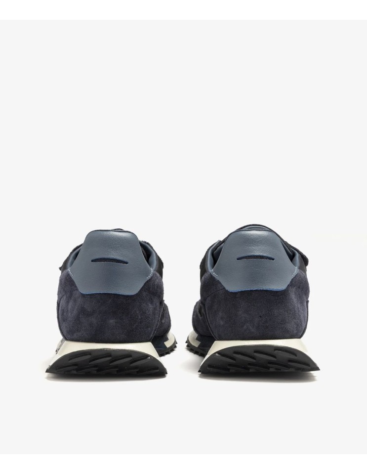 Ghōud SNEAKERS Rush M9 Azul Medianoche detalle talonera