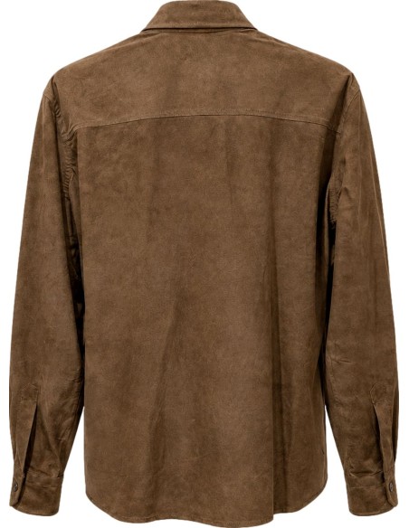 Mazzarelli camisa Freetime tejido técnico apariencia ante vista espalda