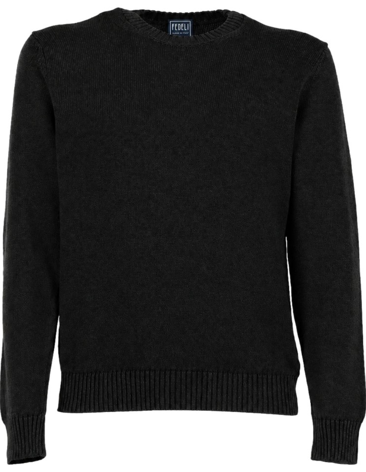 Fedeli jersey Argentina Merinos Light Fast negro lavado vista frontal