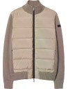 Chaqueta híbrida RRD de plumón de pato 90/10 con mangas de lana y cachemira vista frontal