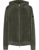 RRD Sudadera con Capucha Chenilla Velvet Techno Wash Hood Zip Knit | Efecto Delavé