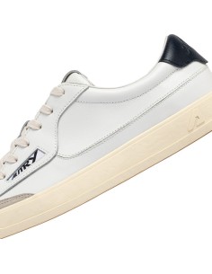 Autry sneakers hombre Windscape blanca talonera azul oscuro vistas lateral 2